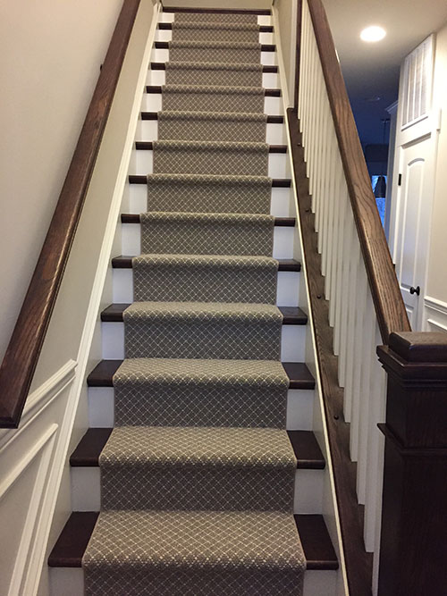 We install carpet runners,  carpet steps, refinish steps, and install treads and risers.